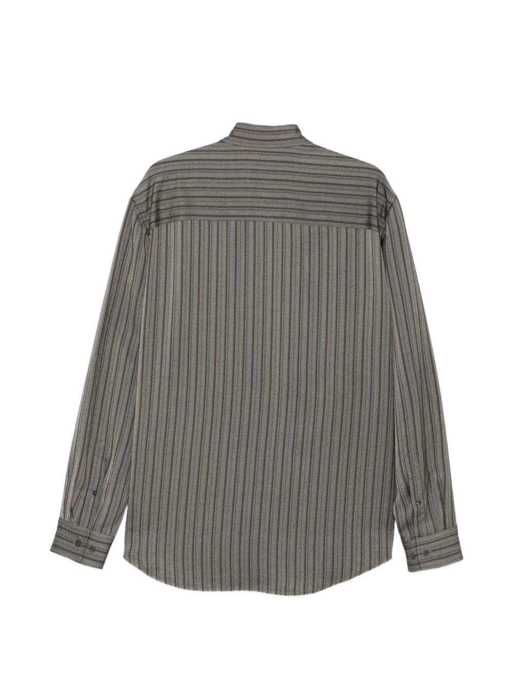 Camicia a righe caper in grigio Dries van noten - donna 