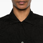 Giilet con bottoni in nero Gongdid design - uomo 