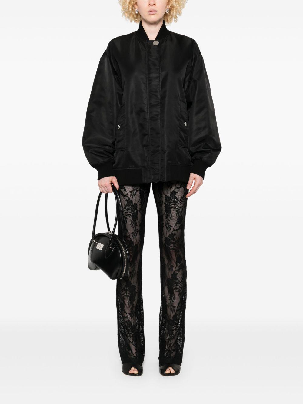 Bomber oversize in twill agape in nero Maxmara sportmax - donna 
