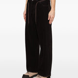 Jeans con coulisse in nero Song for the mute - uomo 