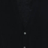 Cardigan con scollo a V in nero 