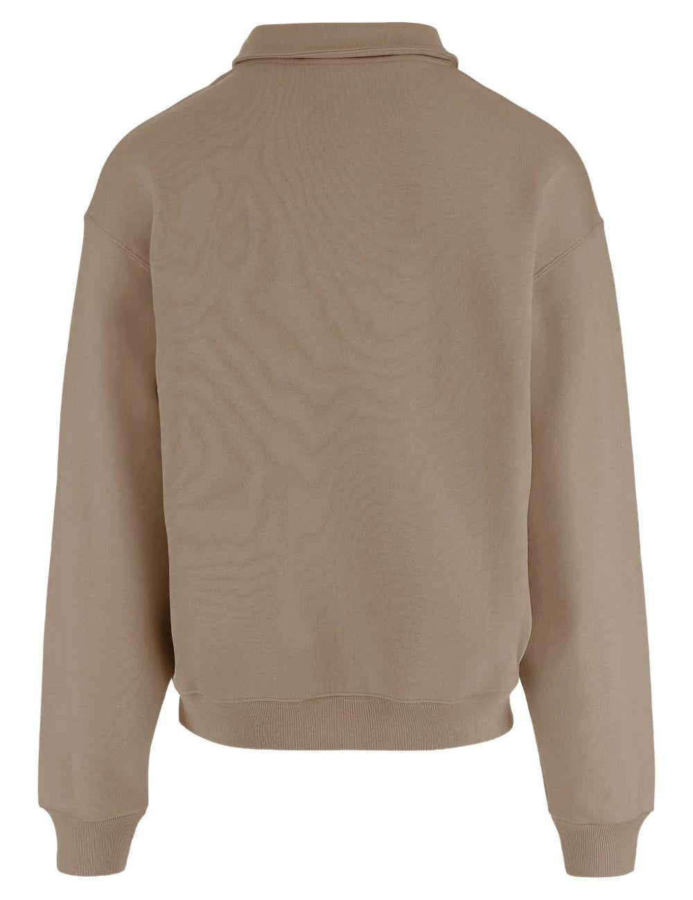 Felpa con logo LA CAMIONNEUR in marrone Jacquemus - uomo 