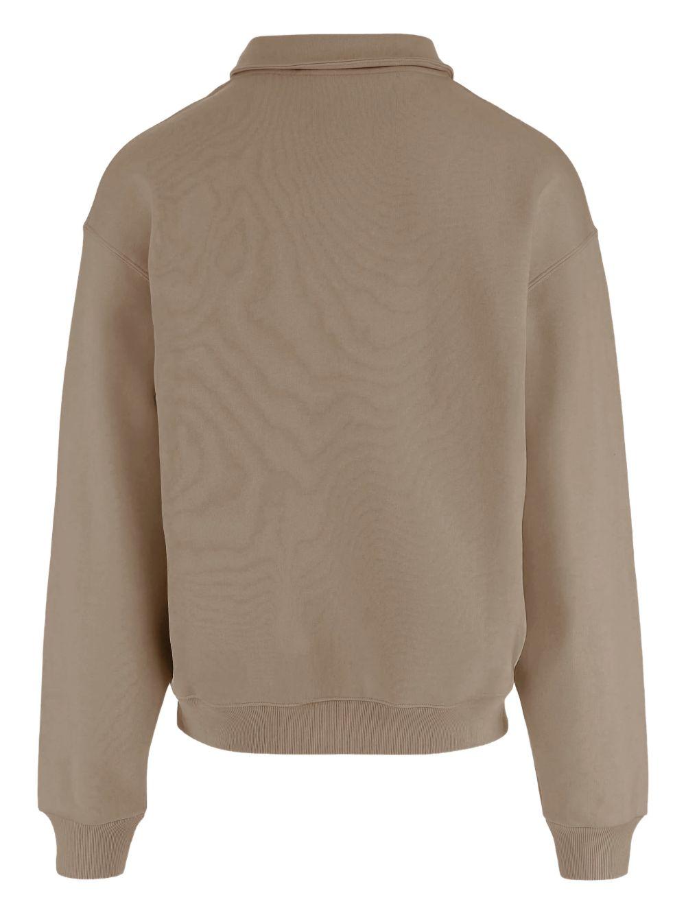 Felpa con logo LA CAMIONNEUR in marrone Jacquemus - uomo 