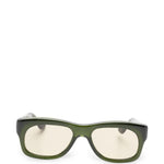 Occhiali da sole quwa con montatura rettangolare in verde 