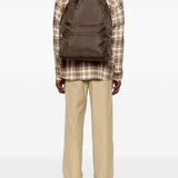 Zaino con zip in marrone A.P.C. - uomo 