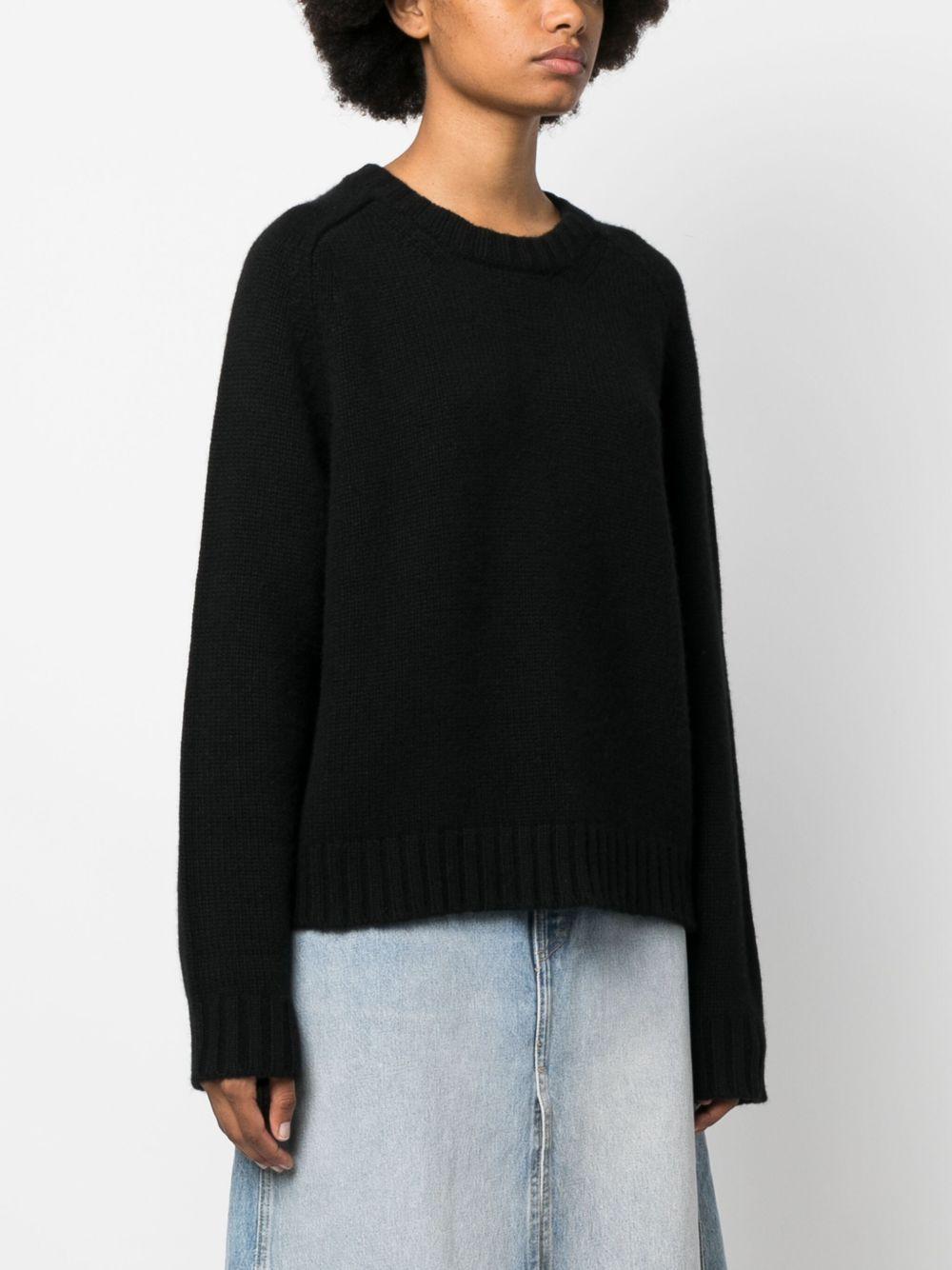Maglione a girocollo mae in nero Khaite - donna 