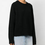 Maglione a girocollo mae in nero Khaite - donna 