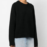 Maglione a girocollo mae in nero Khaite - donna 