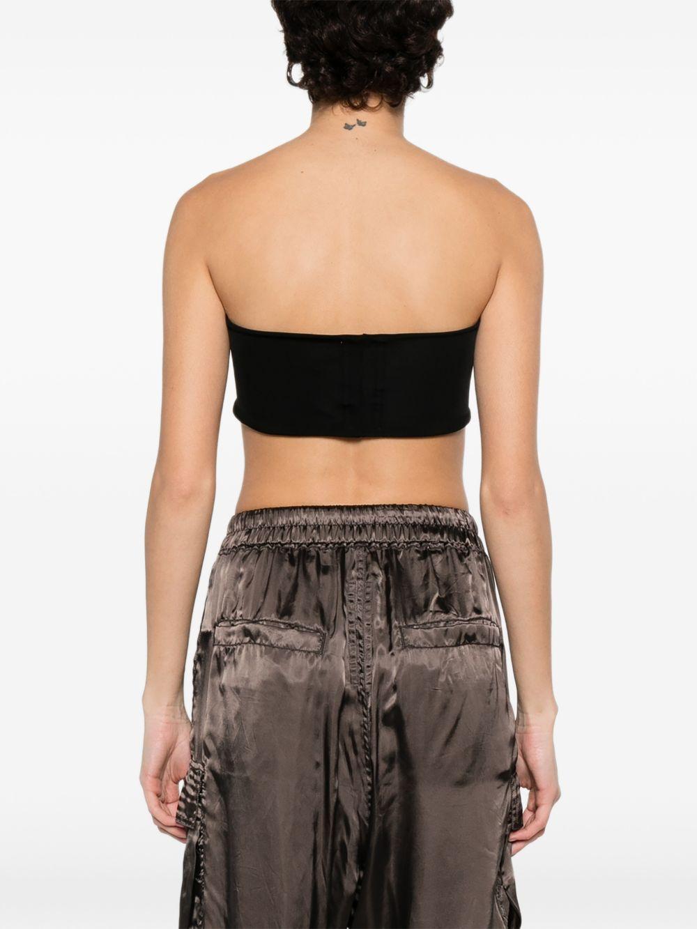 Top bandeau in nero Rick owens - donna 
