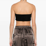 Top bandeau in nero Rick owens - donna 