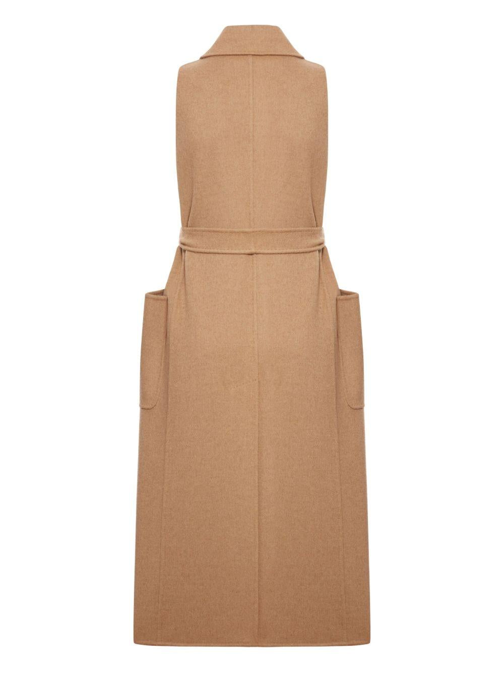 Cappotto smanicato Berlina in marrone max mara - donna 