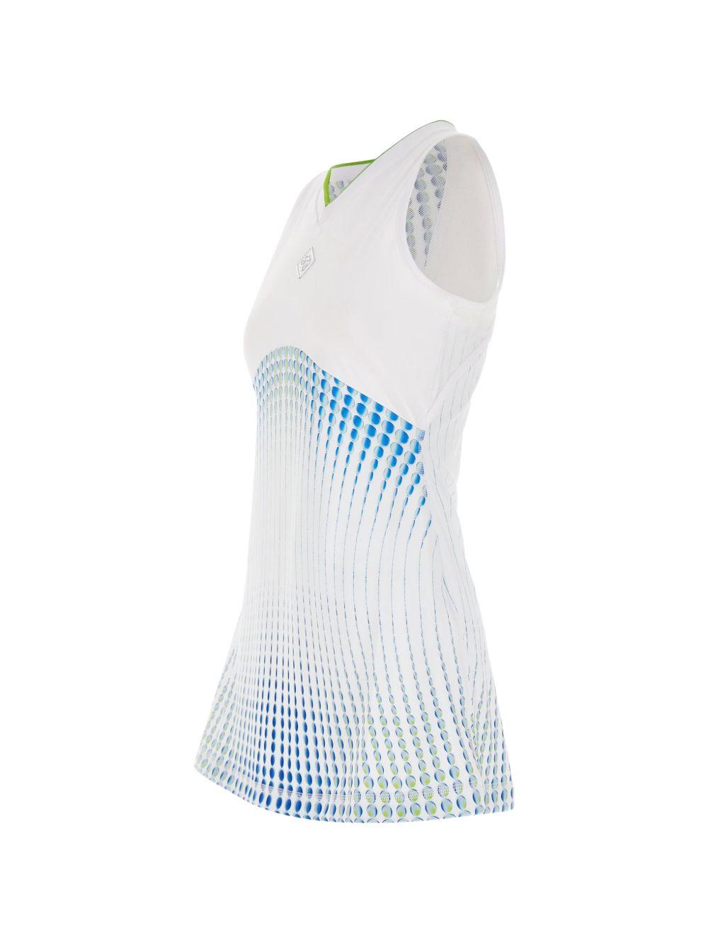 Abito corto con logo x Martin Naumann in bianco Casablanca - donna<BR/><BR/> 