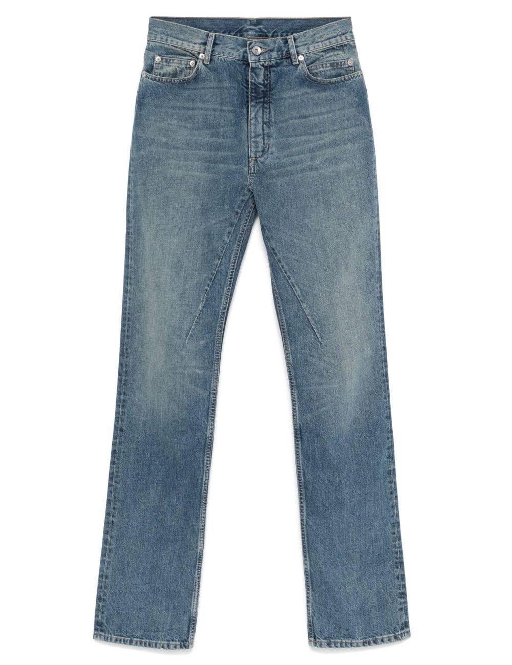 Jeans Granbury in blu Rick Owens DRKSHDW - donna 