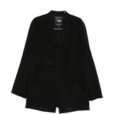 Blazer con tasche in nero Y-3 - uomo 