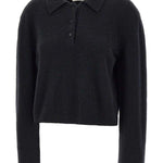 Polo a maniche lunghe in nero Laneus - uomo 