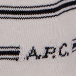 Polo a righe in bianco e blu A.P.C. - uomo 