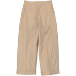 PANTALONI CON PIEGHE WATSON IN BEIGE - DONNA 