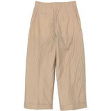 PANTALONI CON PIEGHE WATSON IN BEIGE - DONNA 