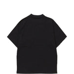T-shirt con moschettone e tasca sul petto in nero And wander - uomo 