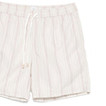 Pantaloncini da mare a righe in bianco Eleventy - uomo 