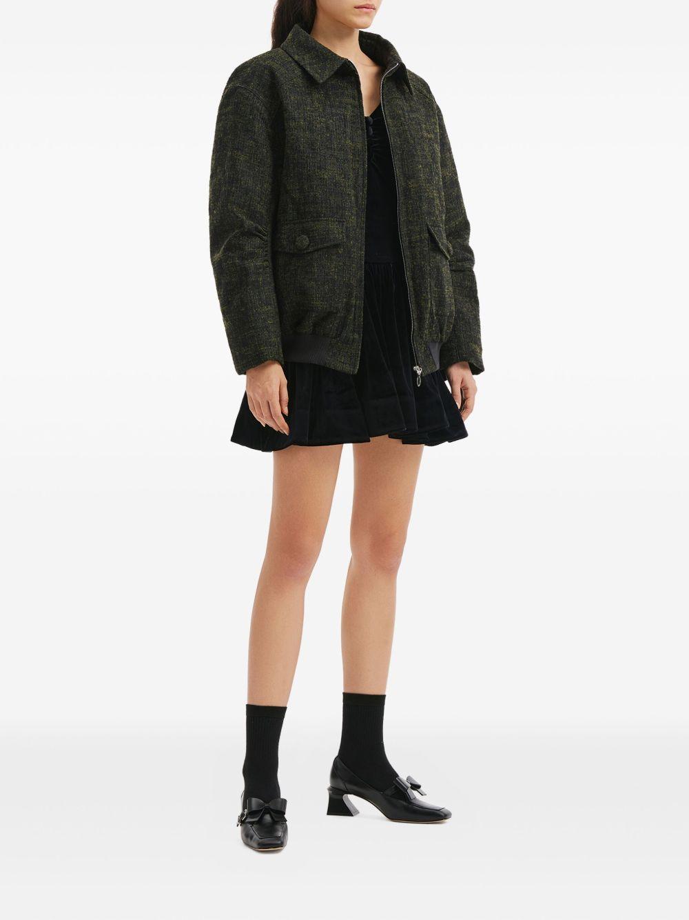 Giacca con tasche e bottoni in verde/grigio Shushu/tong - donna 