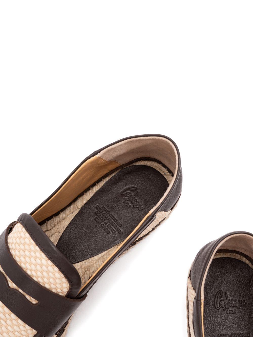 Espadrilles intrecciate  in beige Castañer - uomo 