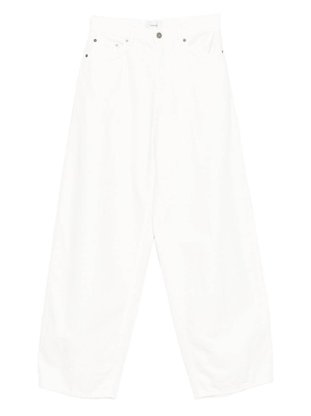 Jeans con design a cinque tasche in bianco Haikure - donna 