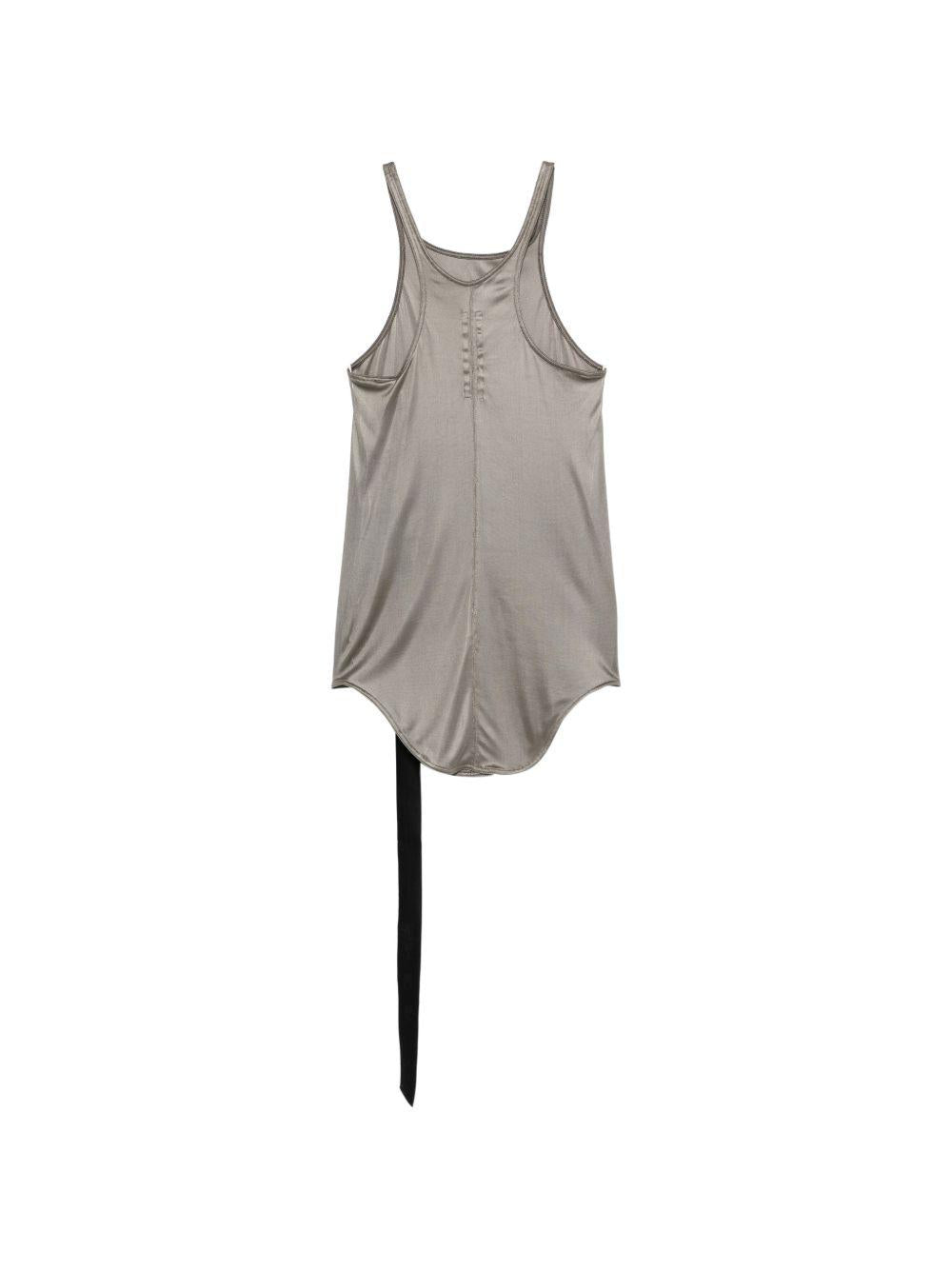 Canotta con scollo olimpionico in grigio Rick owens drkshdw - donna 