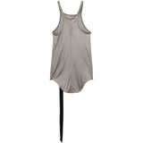 Canotta con scollo olimpionico in grigio Rick owens drkshdw - donna 
