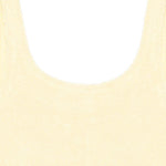 Costume da bagno con scollo quadrato in giallo pastello Hunza g - donna 