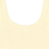 Costume da bagno con scollo quadrato in giallo pastello Hunza g - donna 