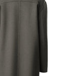 Cappotto monopetto in lana in grigio Ami Paris - uomo 