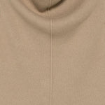 Top con scollo drappeggiato in beige Aya muse - donna 