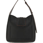 Borsa a spalla con nappa visnu in nero Hogan - donna 