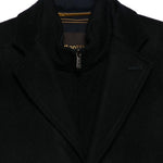 Cappotto monopetto in blu Moorer - uomo 