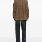 Camicia Borrowed a quadri multicolor Our Legacy  - uomo 