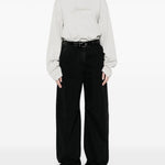 T-shirt a maniche lunghe in grigio Jacquemus - unisex 