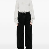 T-shirt a maniche lunghe in grigio Jacquemus - unisex 