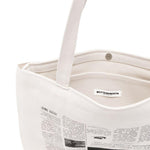 Borsa a spalla  New York Times in bianco 