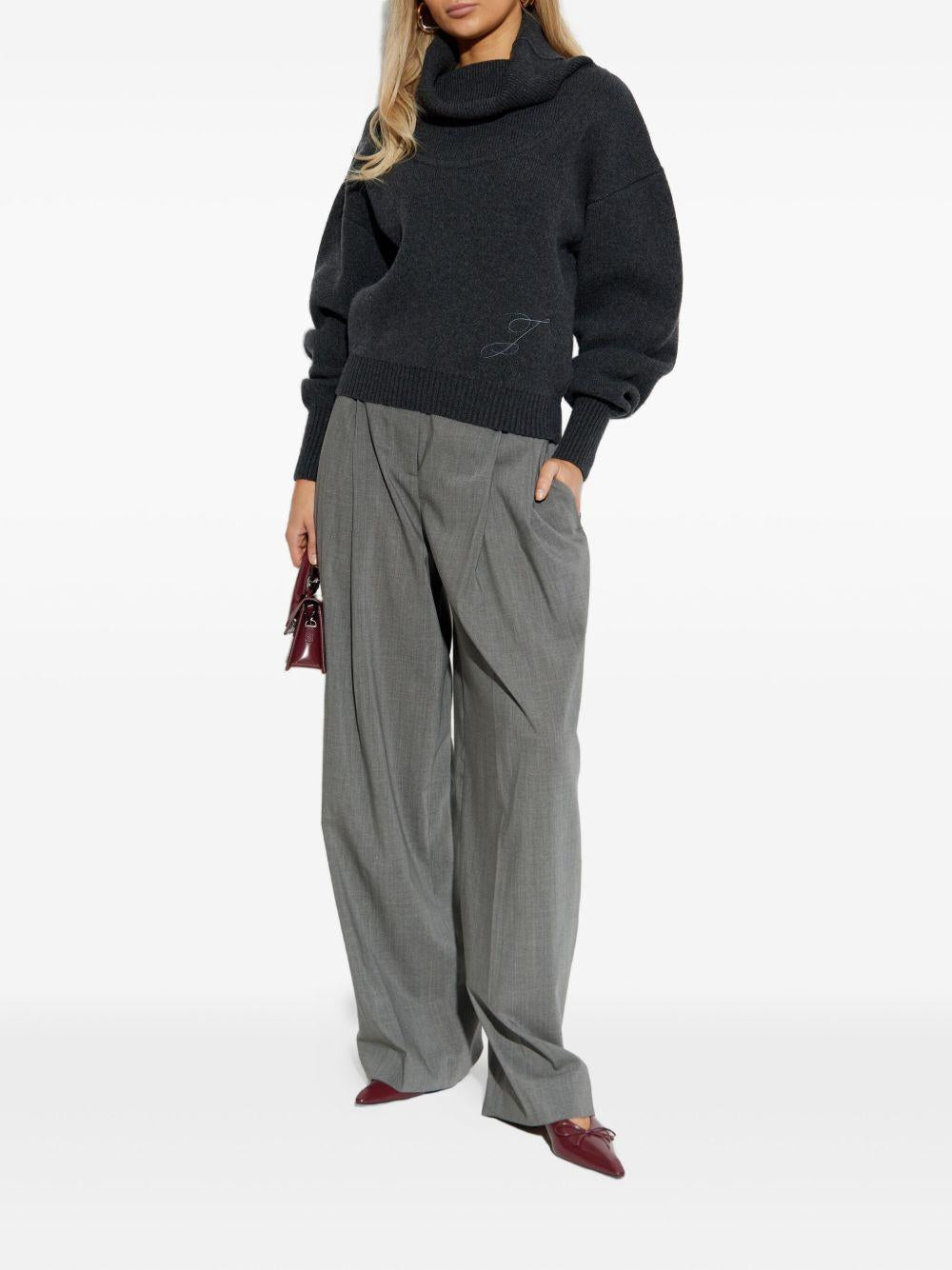 Maglione "la maille pallone" in grigio Jacquemus - donna 