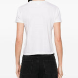 T-shirt Lucky You in bianco Re/done - donna 