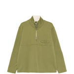 Felpa con zip in verde Namacheko - uomo 