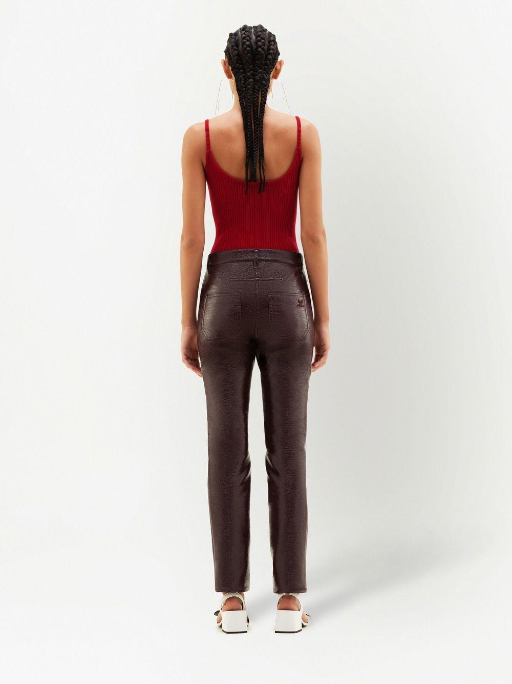 Canotta a coste Reedition in rosso Courrèges - donna 