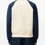 Felpa Ami De Coeur con applicazione in bianco Ami paris - uomo 