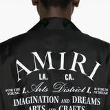 Camicia a maniche corte in nero 