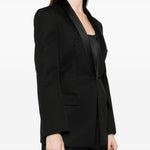 Blazer stile smoking in nero Wardrobe.Nyc - donna 