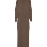 Abito con scollo a v rallel  in marrone Entire studios - donna 