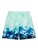 Pantaloncini con coulisse tie-dye in blu Casablanca - uomo
