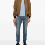 Jeans a cinque tasche in azzurro Eleventy - uomo 