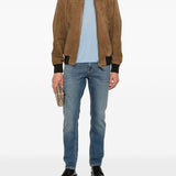 Jeans a cinque tasche in azzurro Eleventy - uomo 